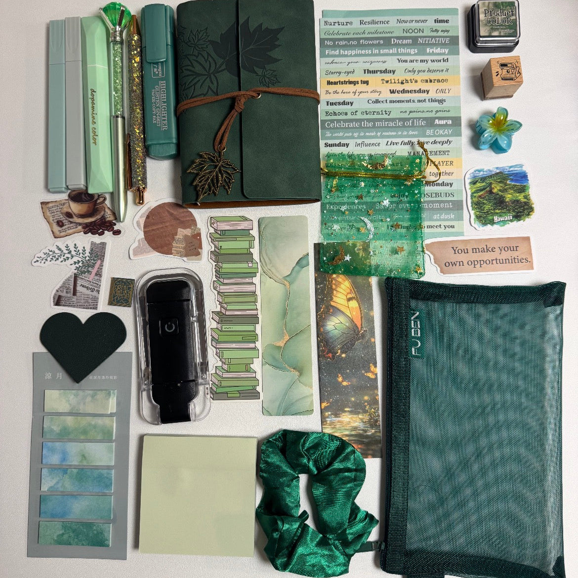 Weekly Exclusive · Emerald Forest Moon Bookish Bundle 🌿🌙