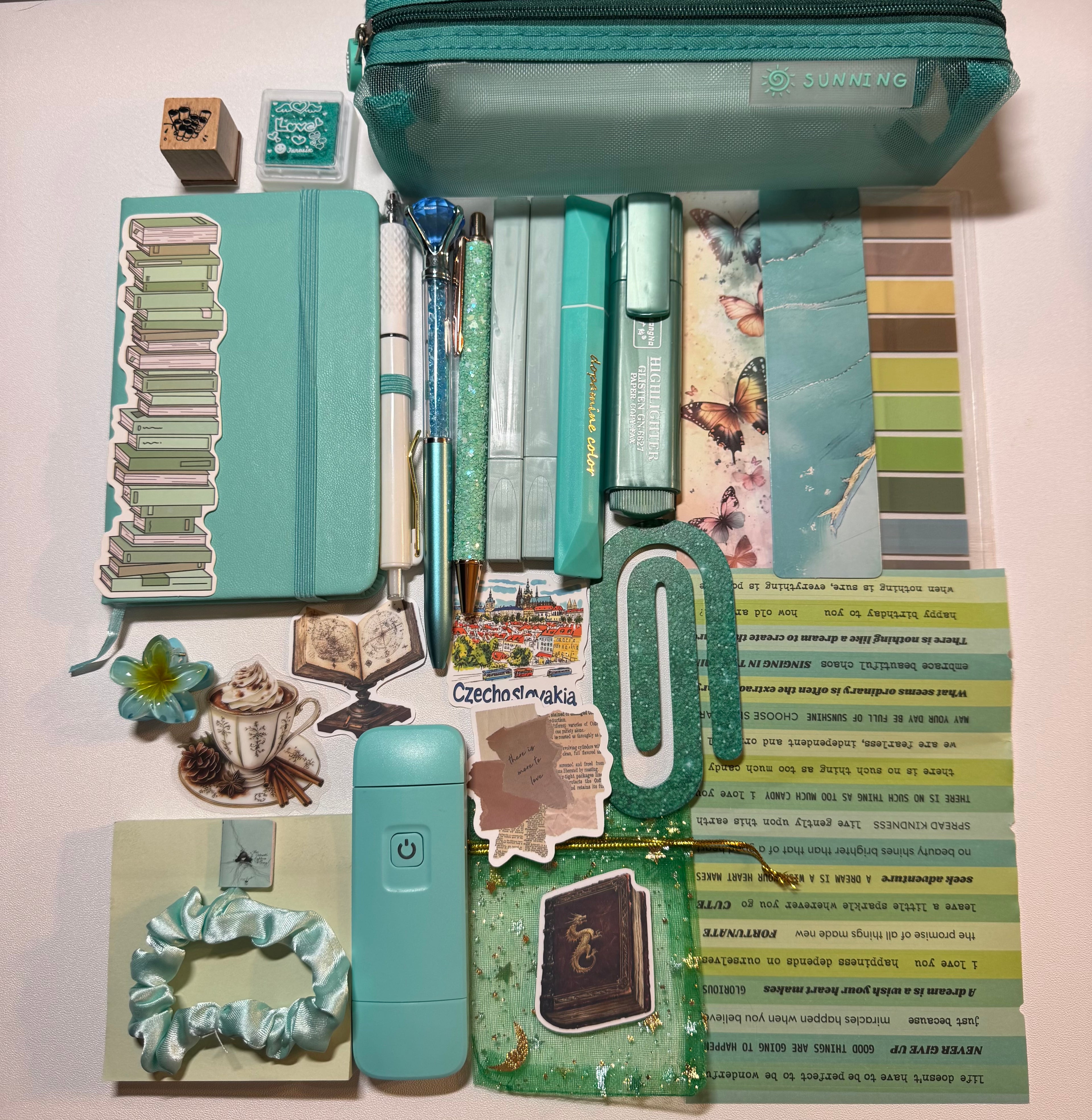 Bookish Bundle - Mint Moon